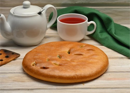 Пирог со шпинатом, сыром и яйцом, 0,5 1076510